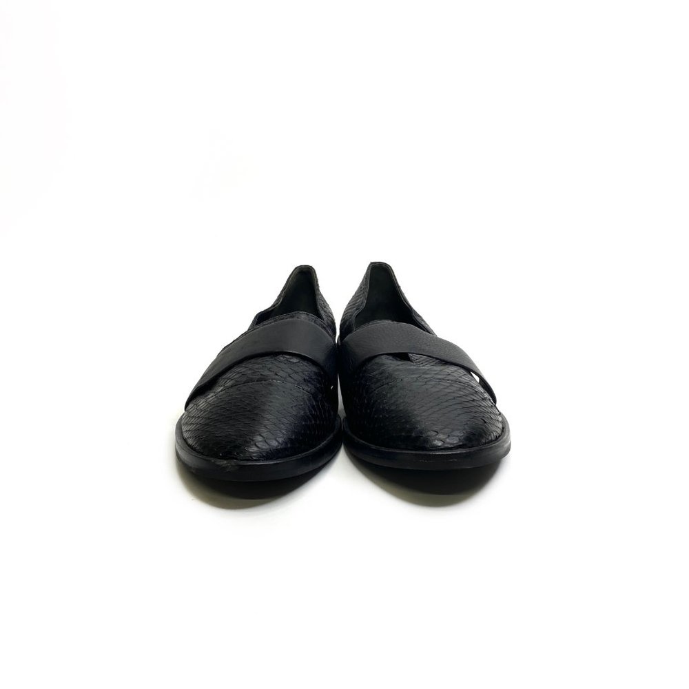 VINCE Mason 2 Landsnake Leather Flats #954 - Picture 9 of 12
